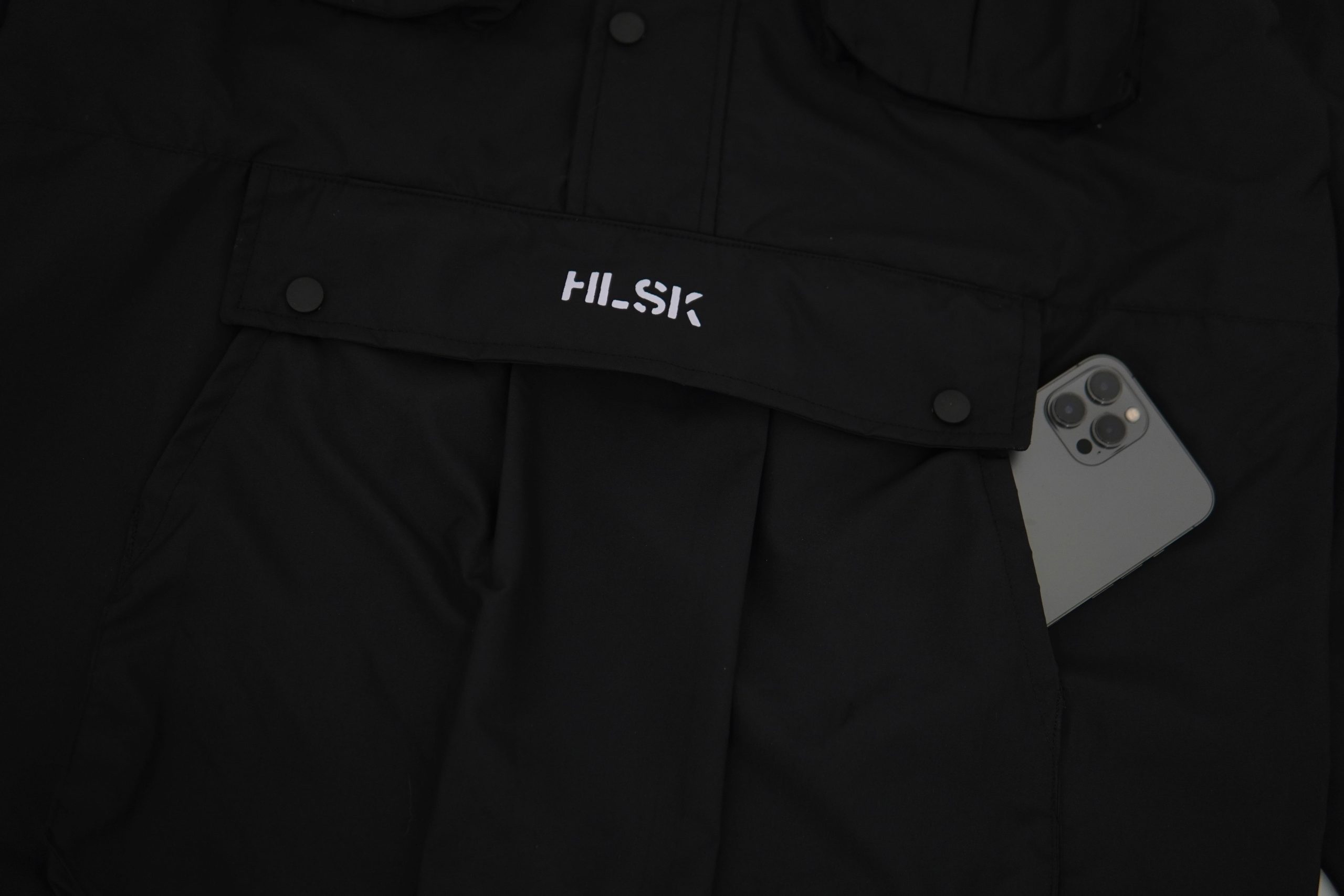 JAKET WINDBREAKER HELSINKI GRIMLOCK BLACK - Image 12
