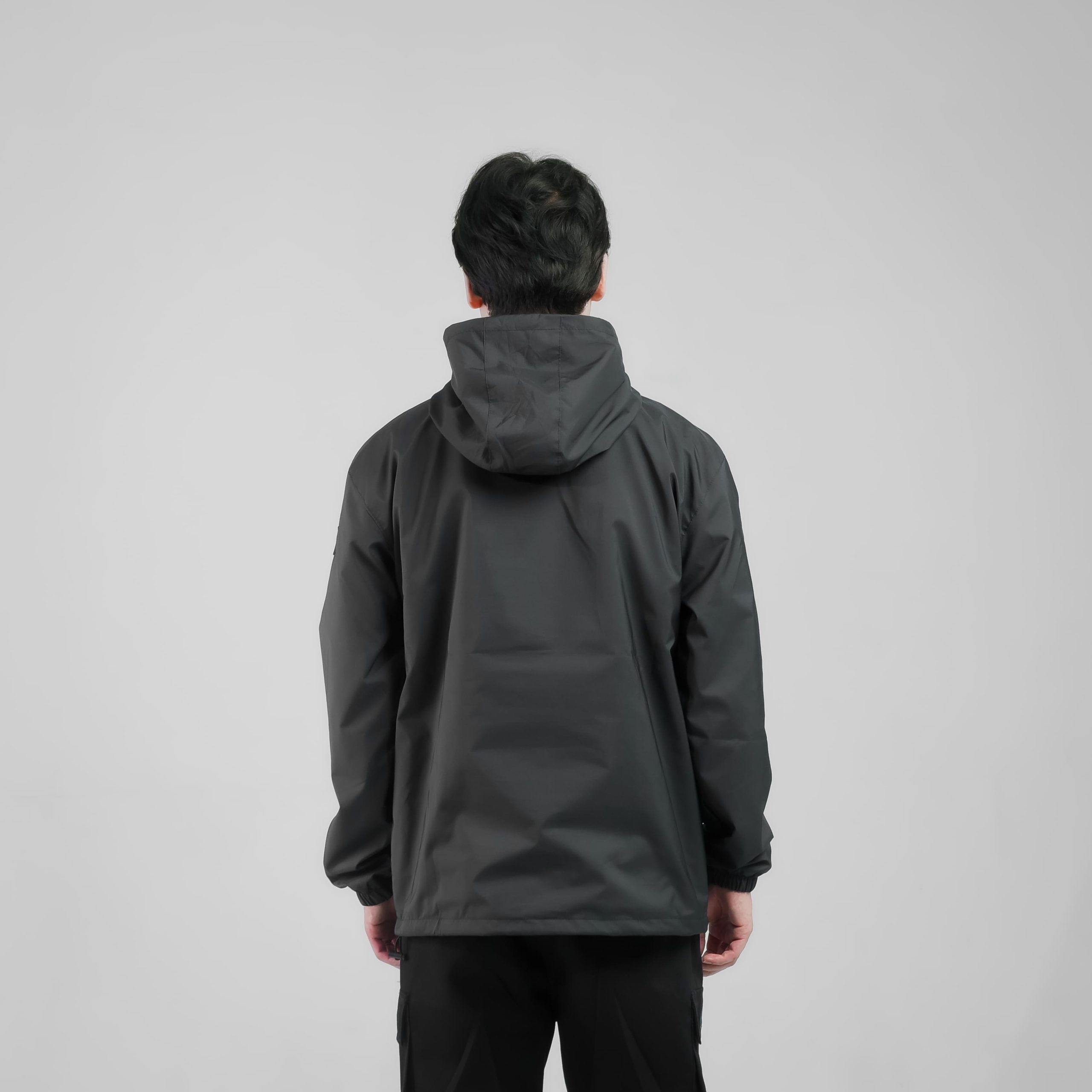 JAKET WINDBREAKER HELSINKI GRIMLOCK BLACK - Image 4