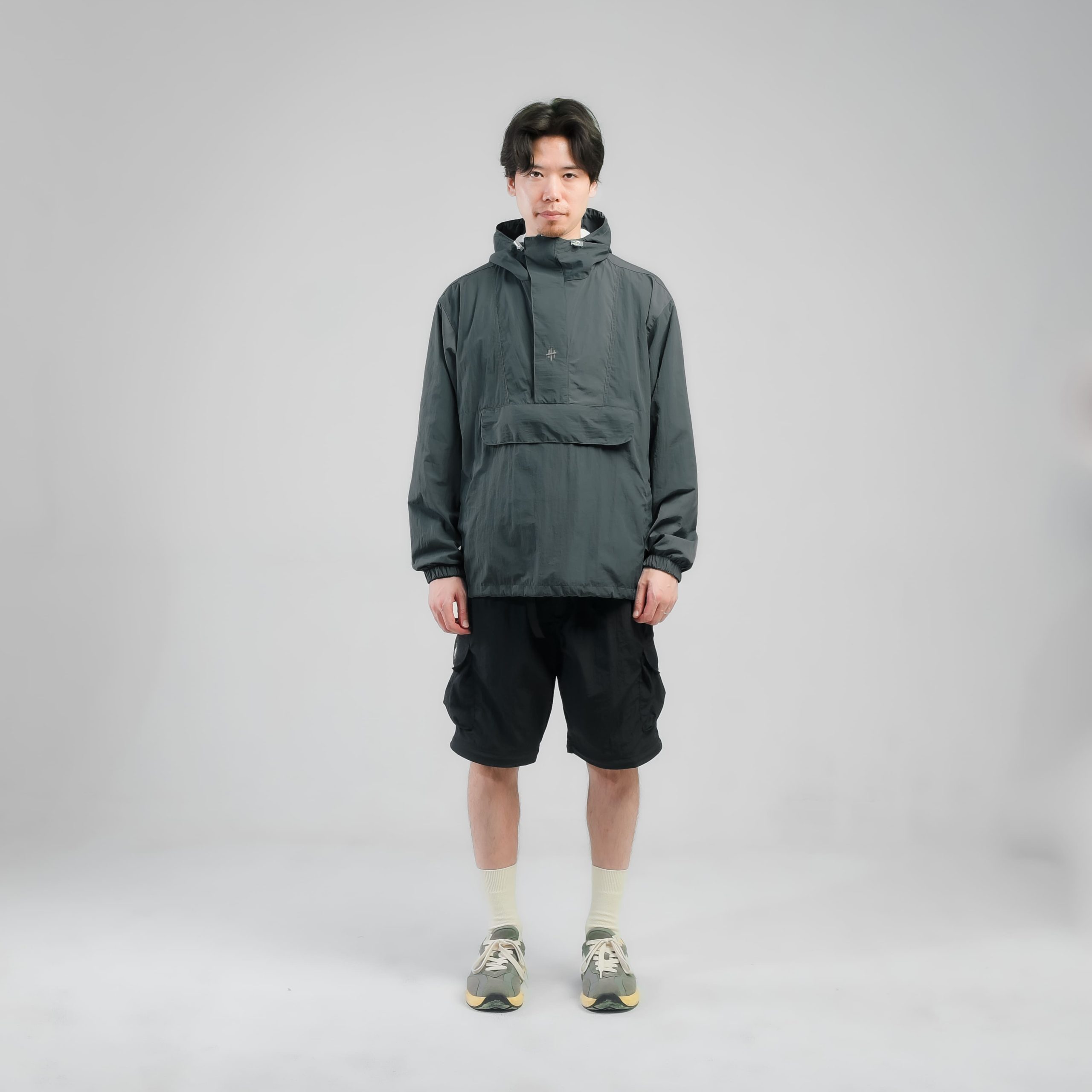 CAGOULE JACKET HELSINKI ALPHA STONE GREY