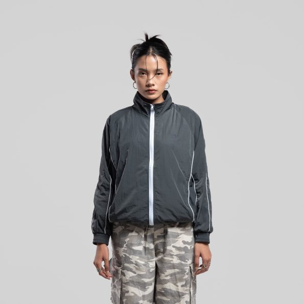 TRACKTOP JACKET HELSINKI WELLNESS STONE GREY
