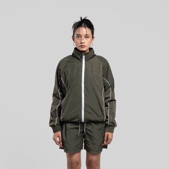 TRACKTOP JACKET HELSINKI WELLNESS OLIVE
