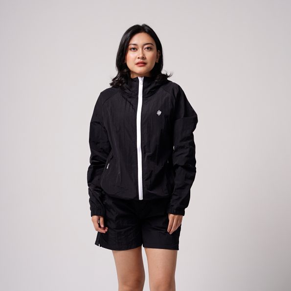 WINDBREAKER JACKET HELSINKI NIMBUS BLACK