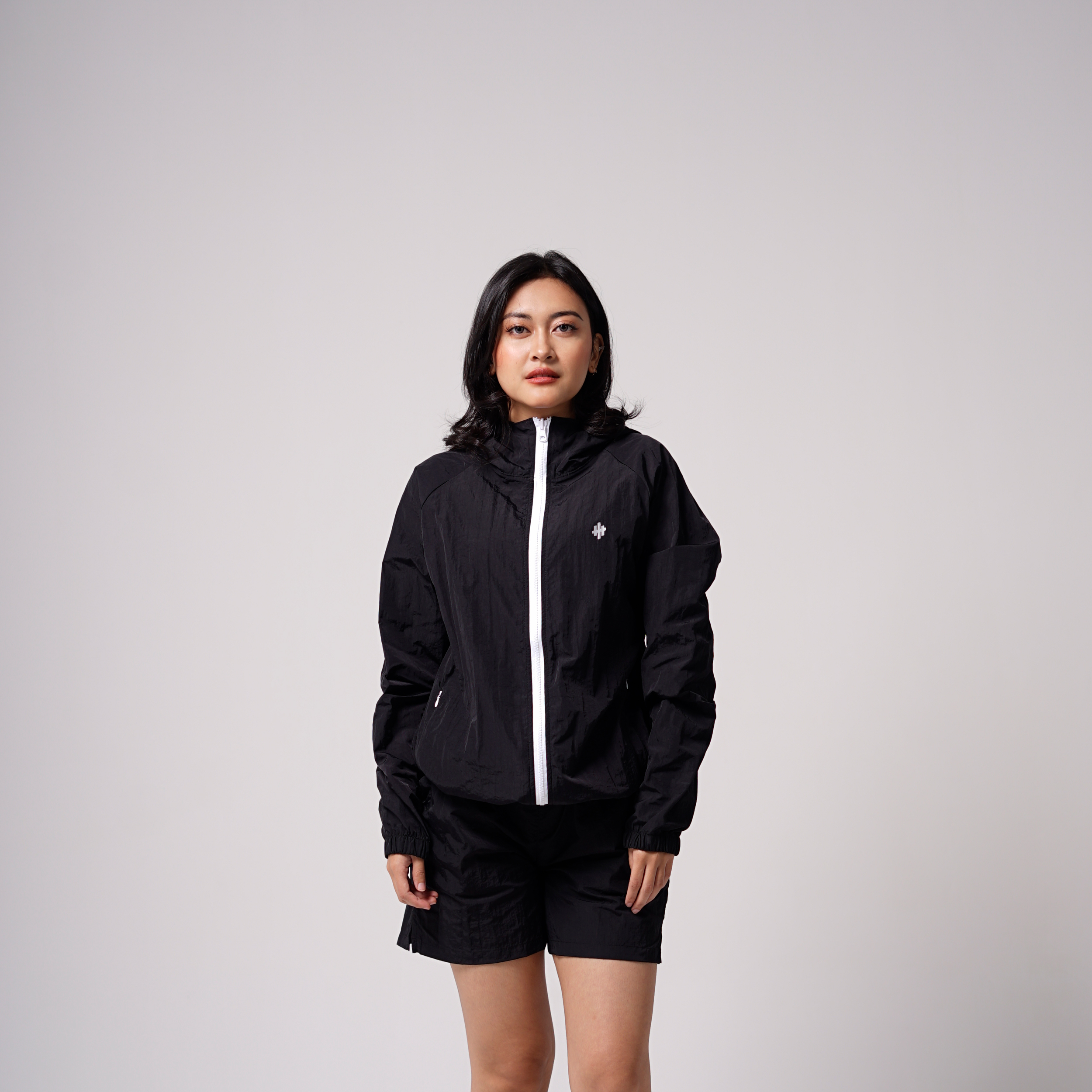 WINDBREAKER JACKET HELSINKI NIMBUS BLACK - Image 2