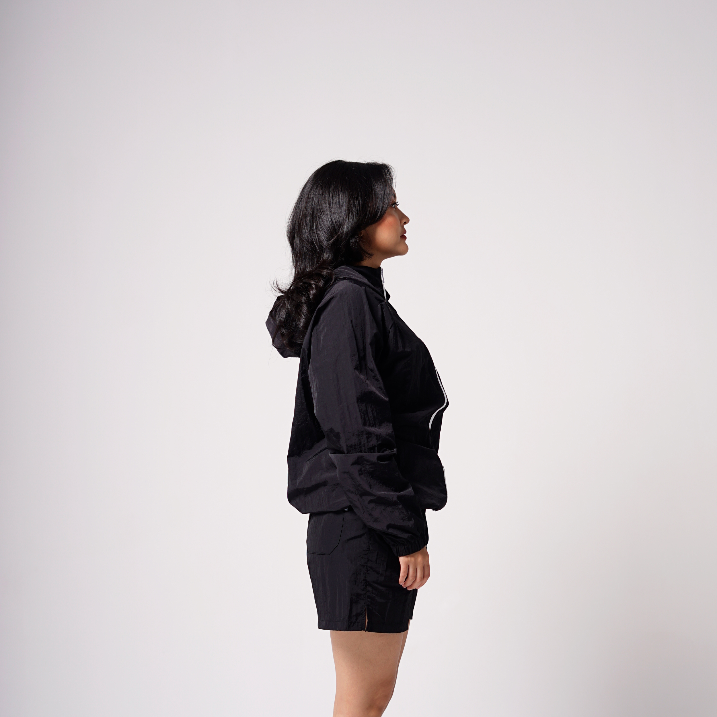 WINDBREAKER JACKET HELSINKI NIMBUS BLACK - Image 3