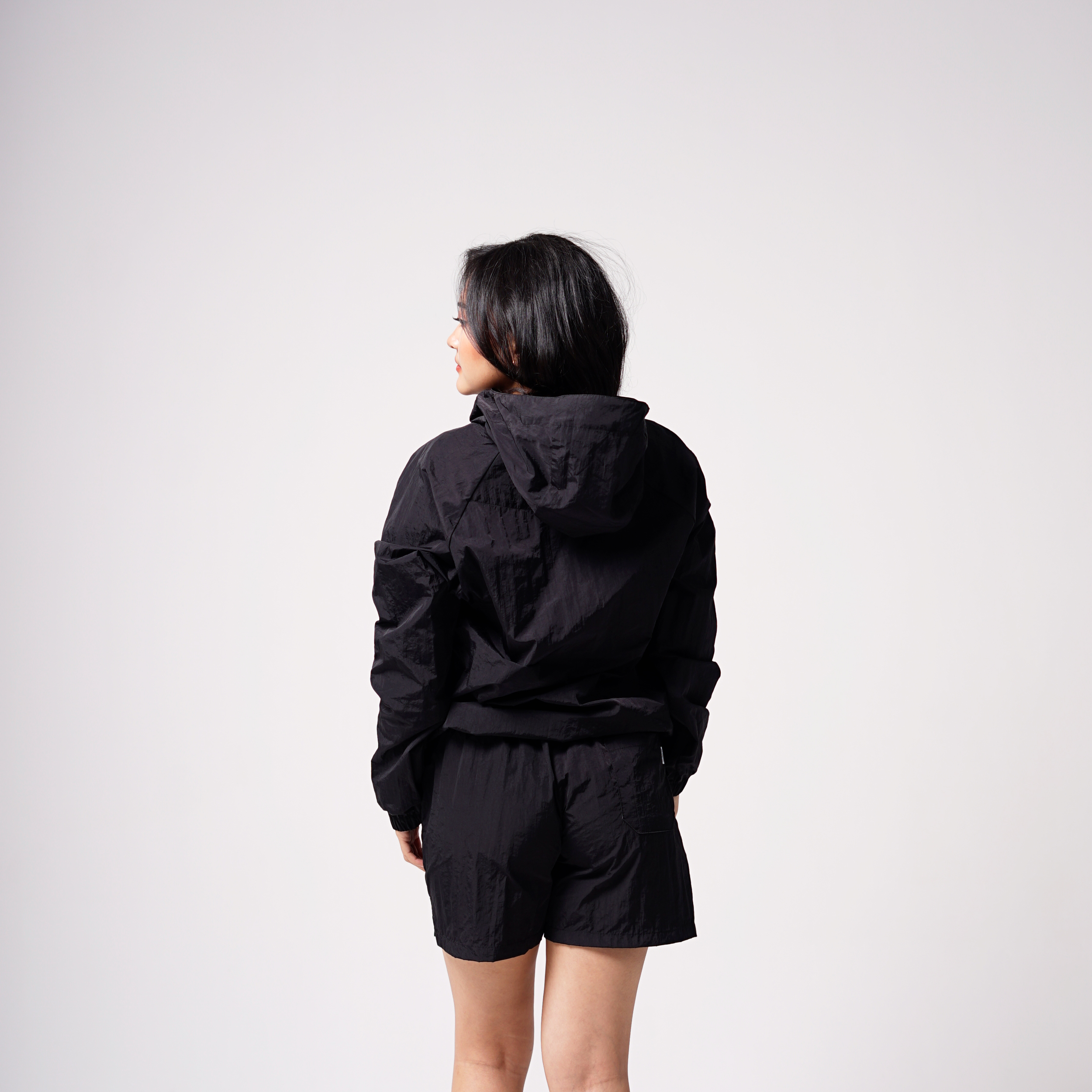 WINDBREAKER JACKET HELSINKI NIMBUS BLACK - Image 4
