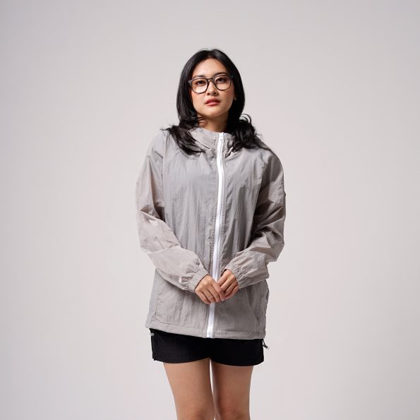 WINDBREAKER JACKET HELSINKI NIMBUS GREY