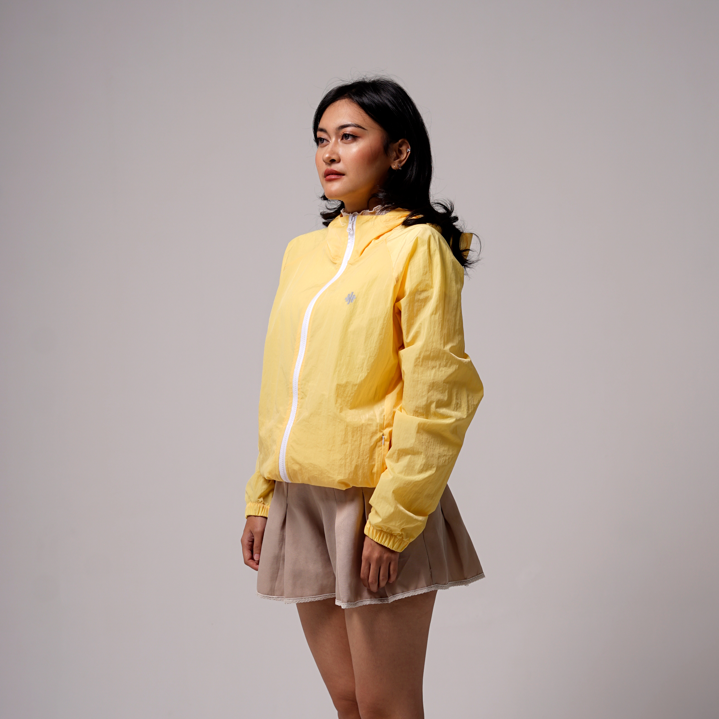 WINDBREAKER JACKET HELSINKI NIMBUS YELLOW - Image 4