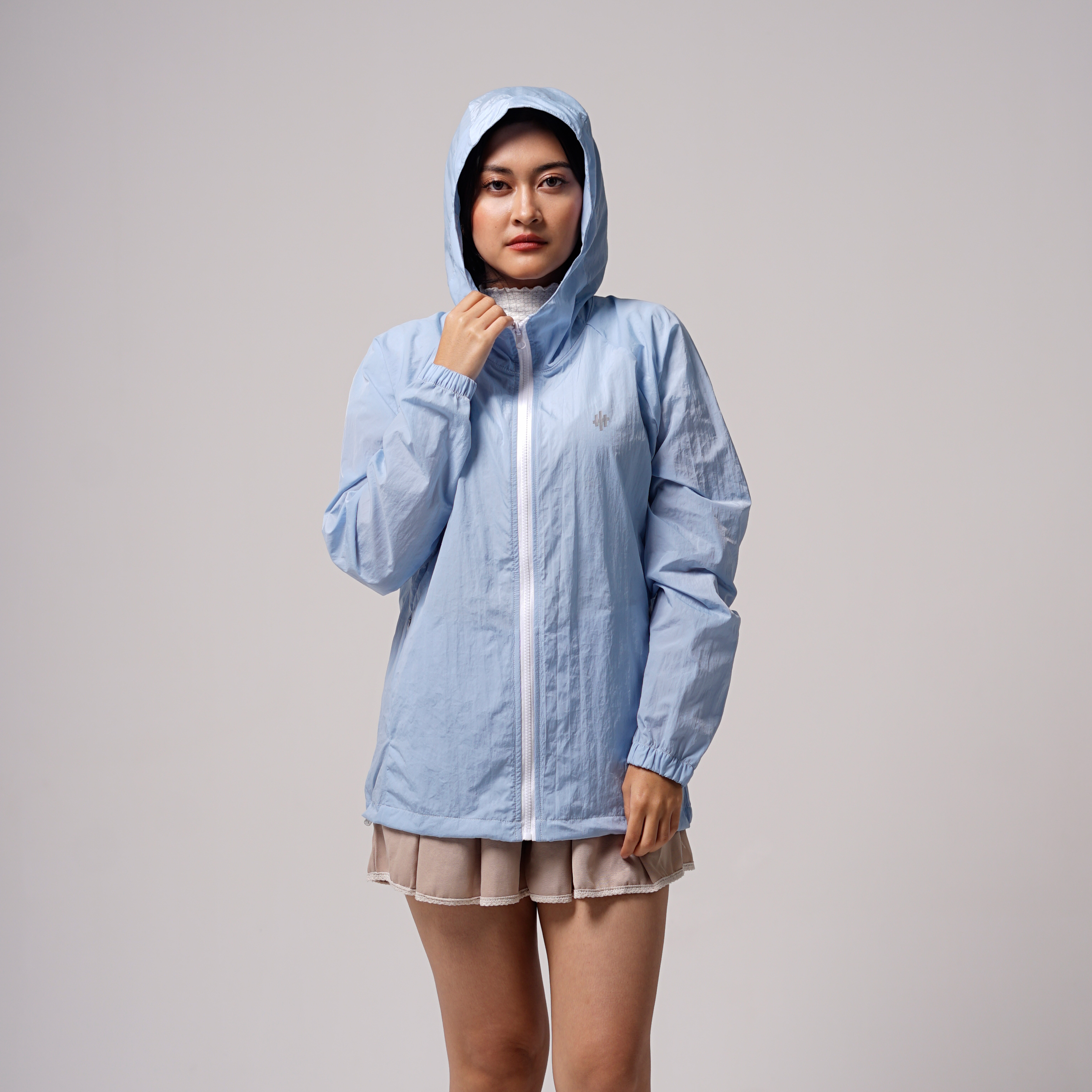 WINDBREAKER JACKET HELSINKI NIMBUS SKY BLUE - Image 2