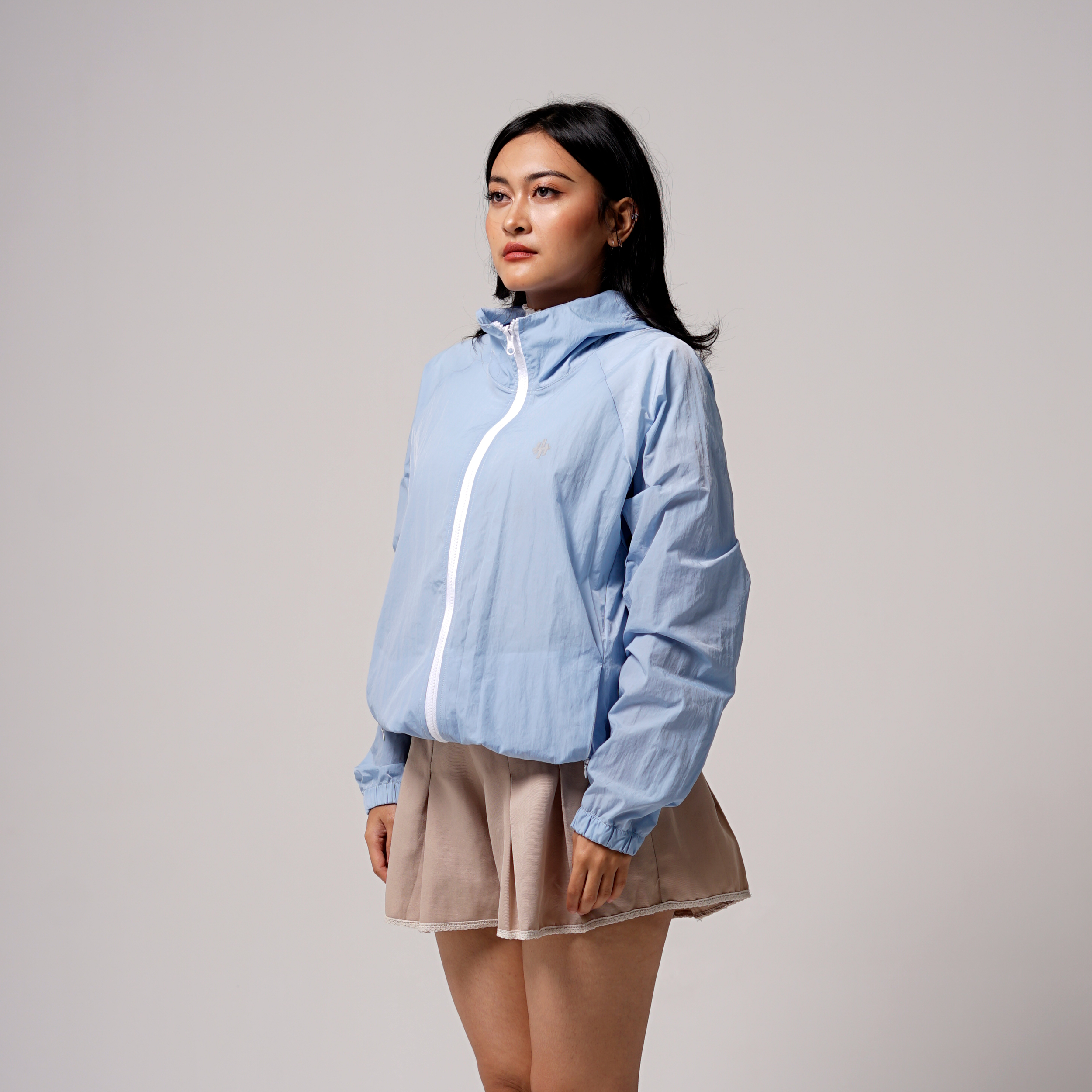 WINDBREAKER JACKET HELSINKI NIMBUS SKY BLUE - Image 3