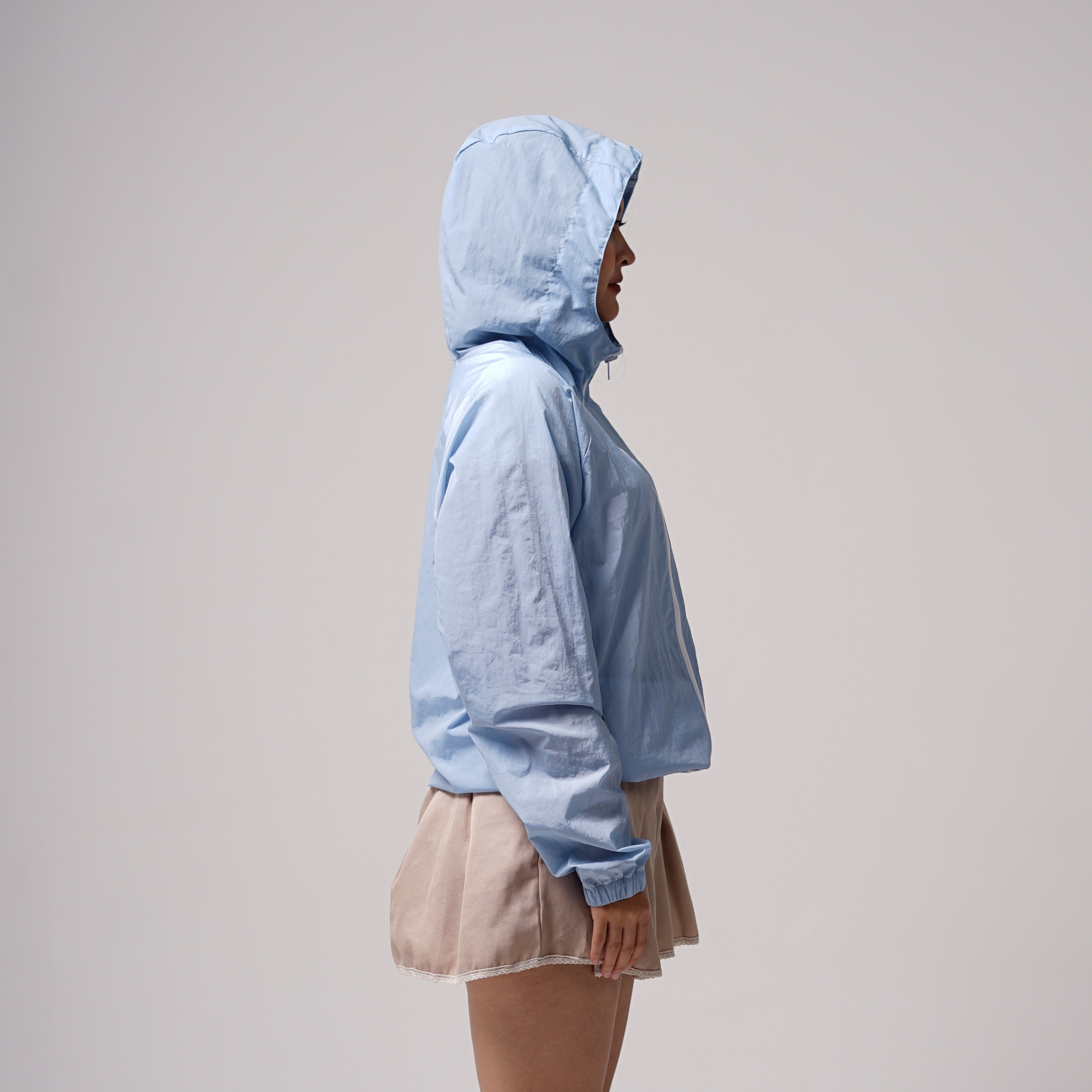 WINDBREAKER JACKET HELSINKI NIMBUS SKY BLUE - Image 5