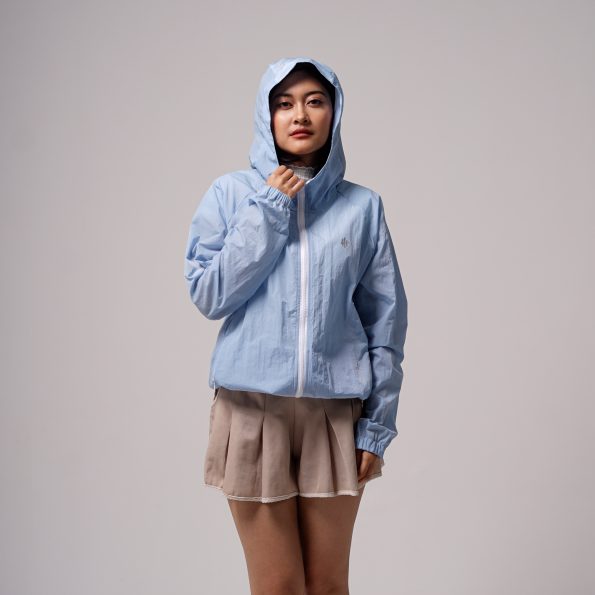 WINDBREAKER JACKET HELSINKI NIMBUS SKY BLUE