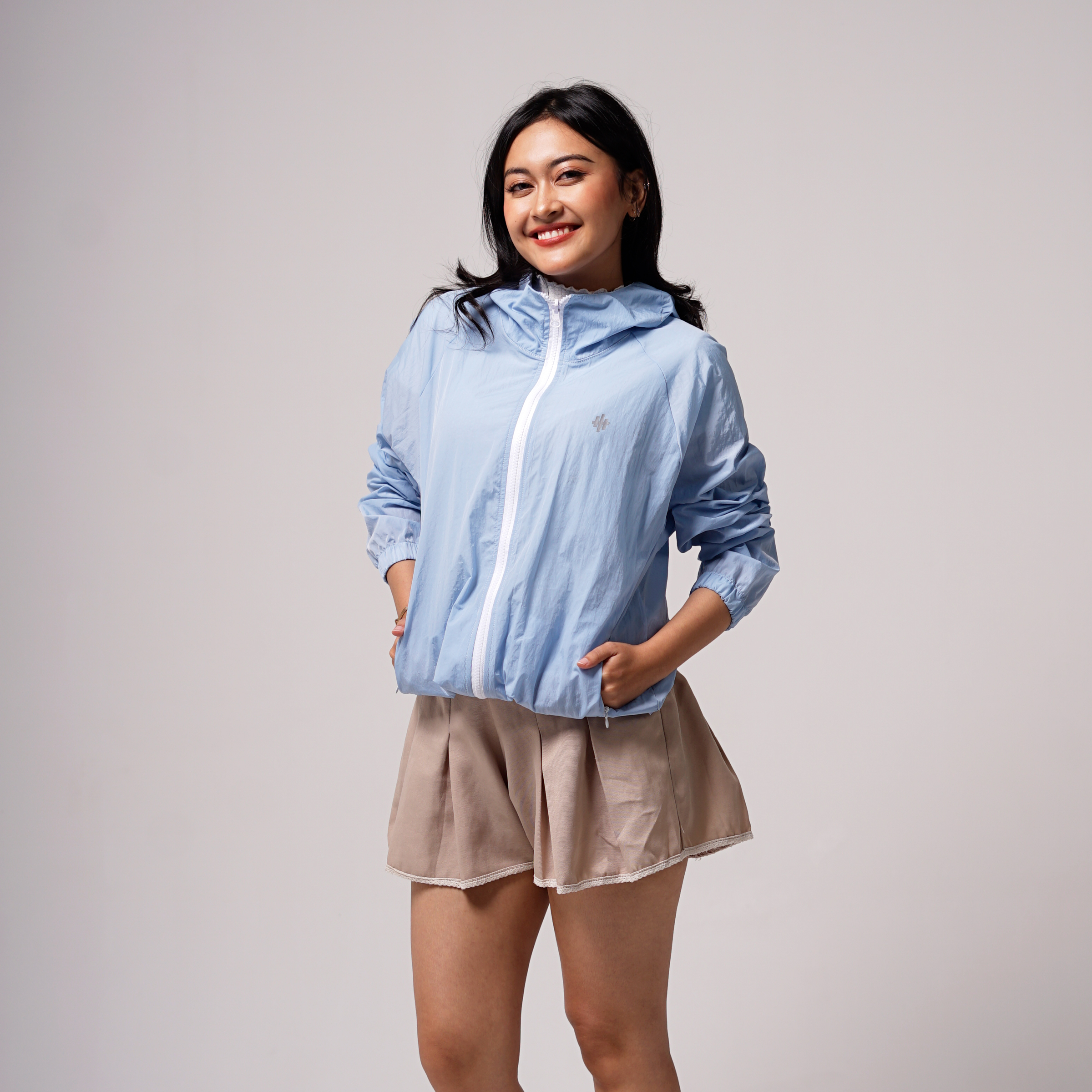 WINDBREAKER JACKET HELSINKI NIMBUS SKY BLUE - Image 7