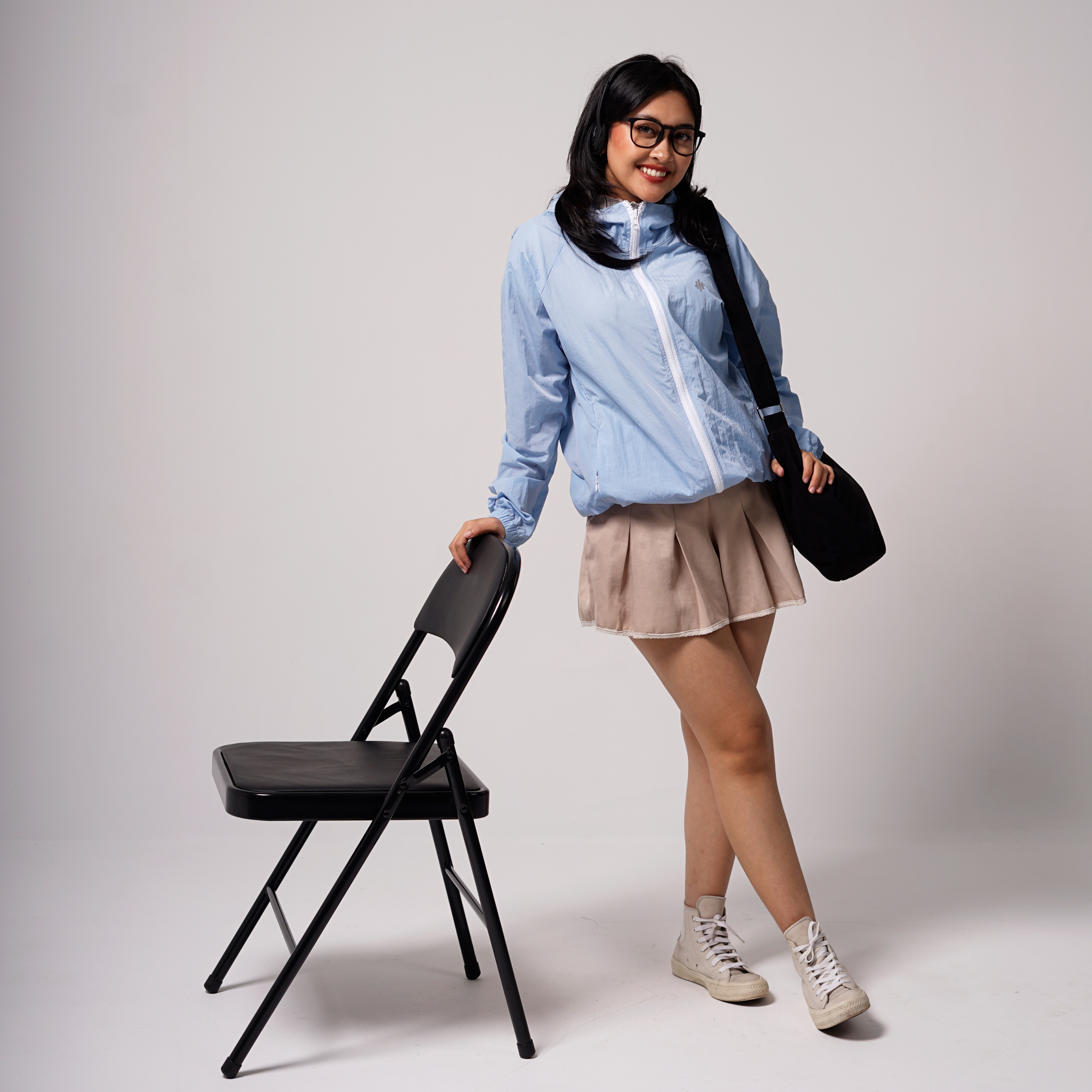 WINDBREAKER JACKET HELSINKI NIMBUS SKY BLUE - Image 10