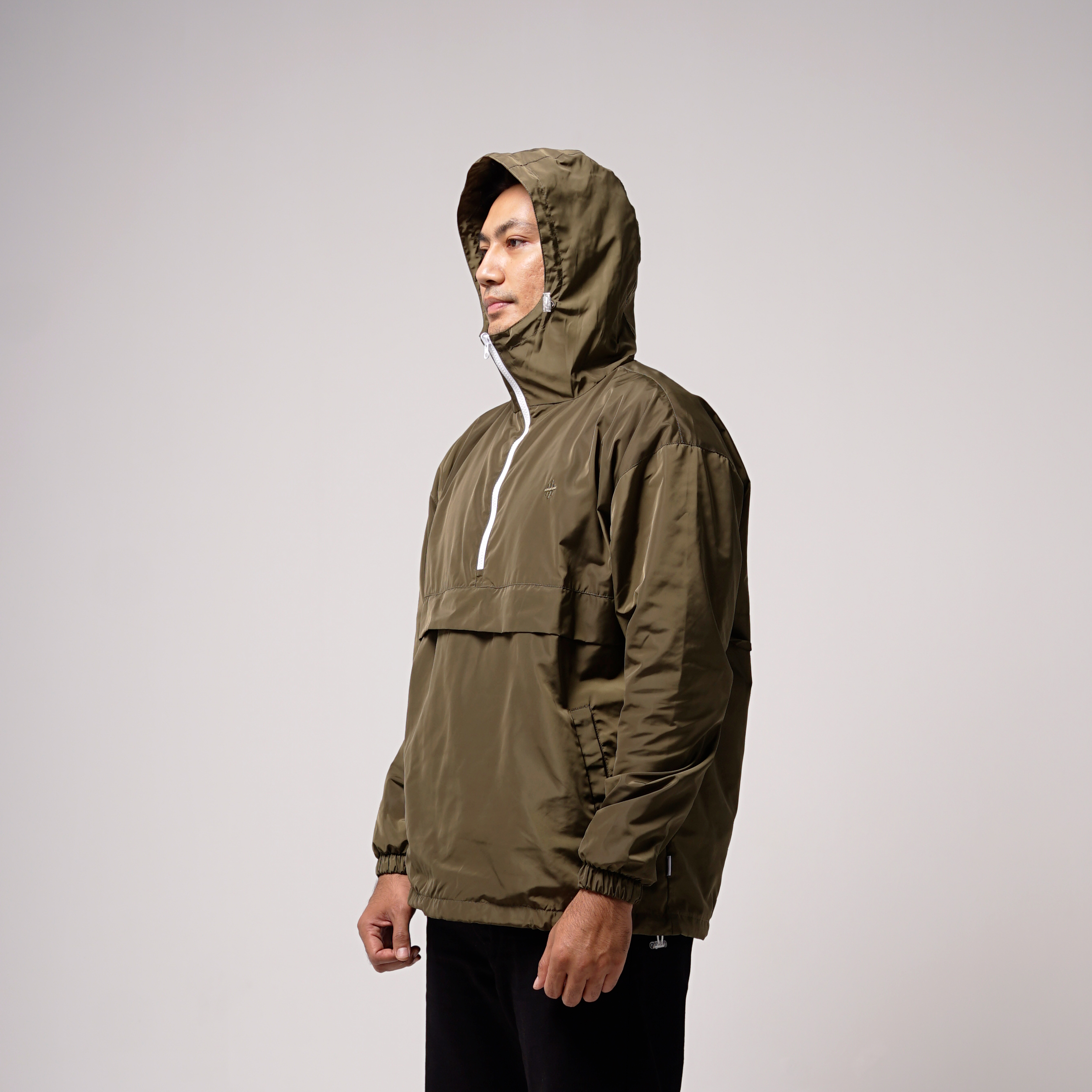 CAGOULE HELSINKI NARA OLIVE - Image 4