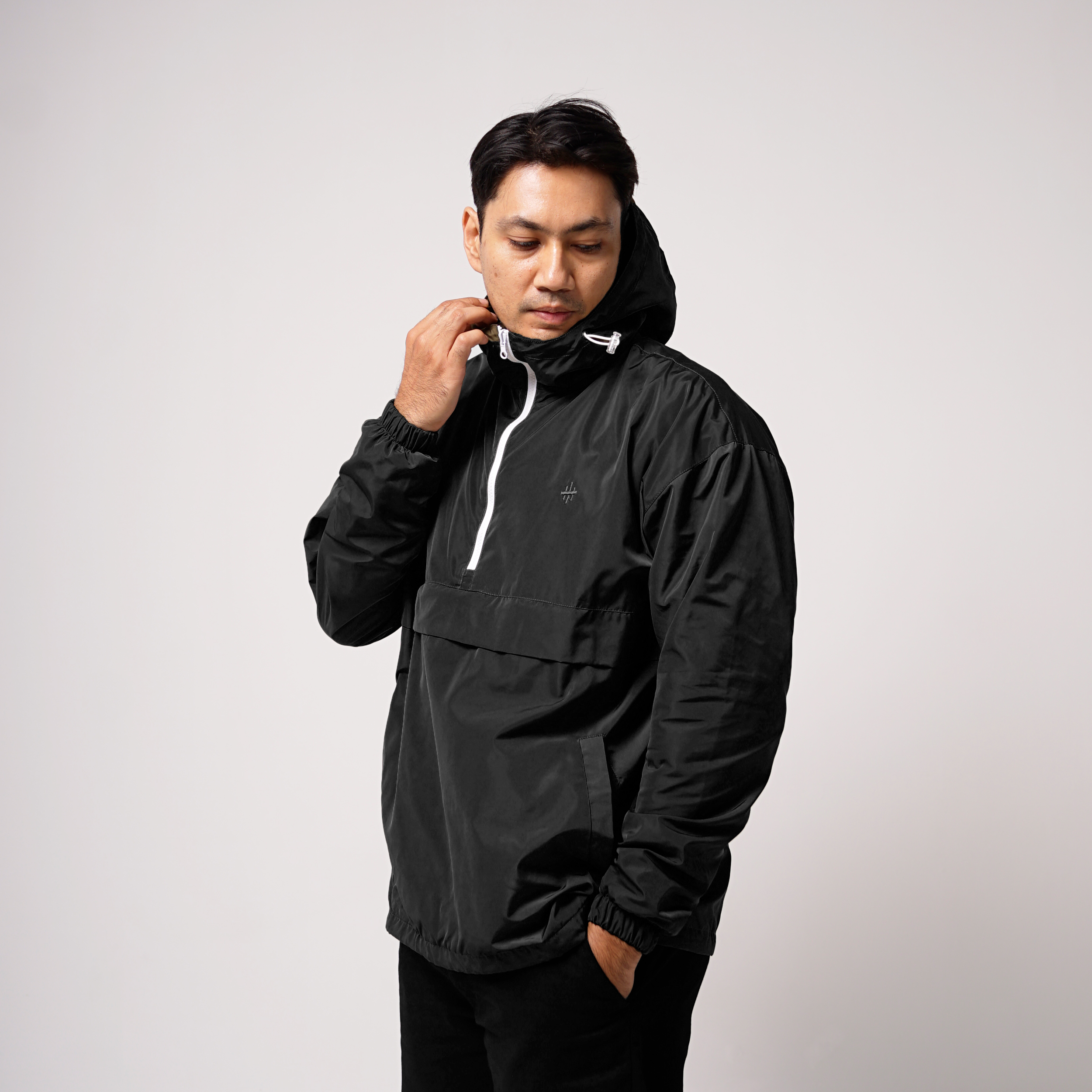 CAGOULE HELSINKI NARA BLACK - Image 6