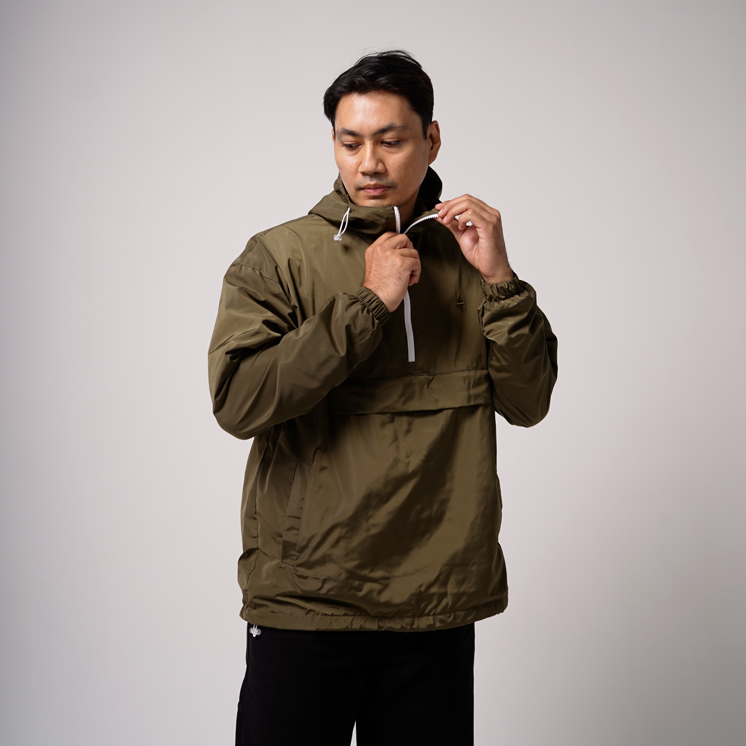 CAGOULE HELSINKI NARA OLIVE - Image 6