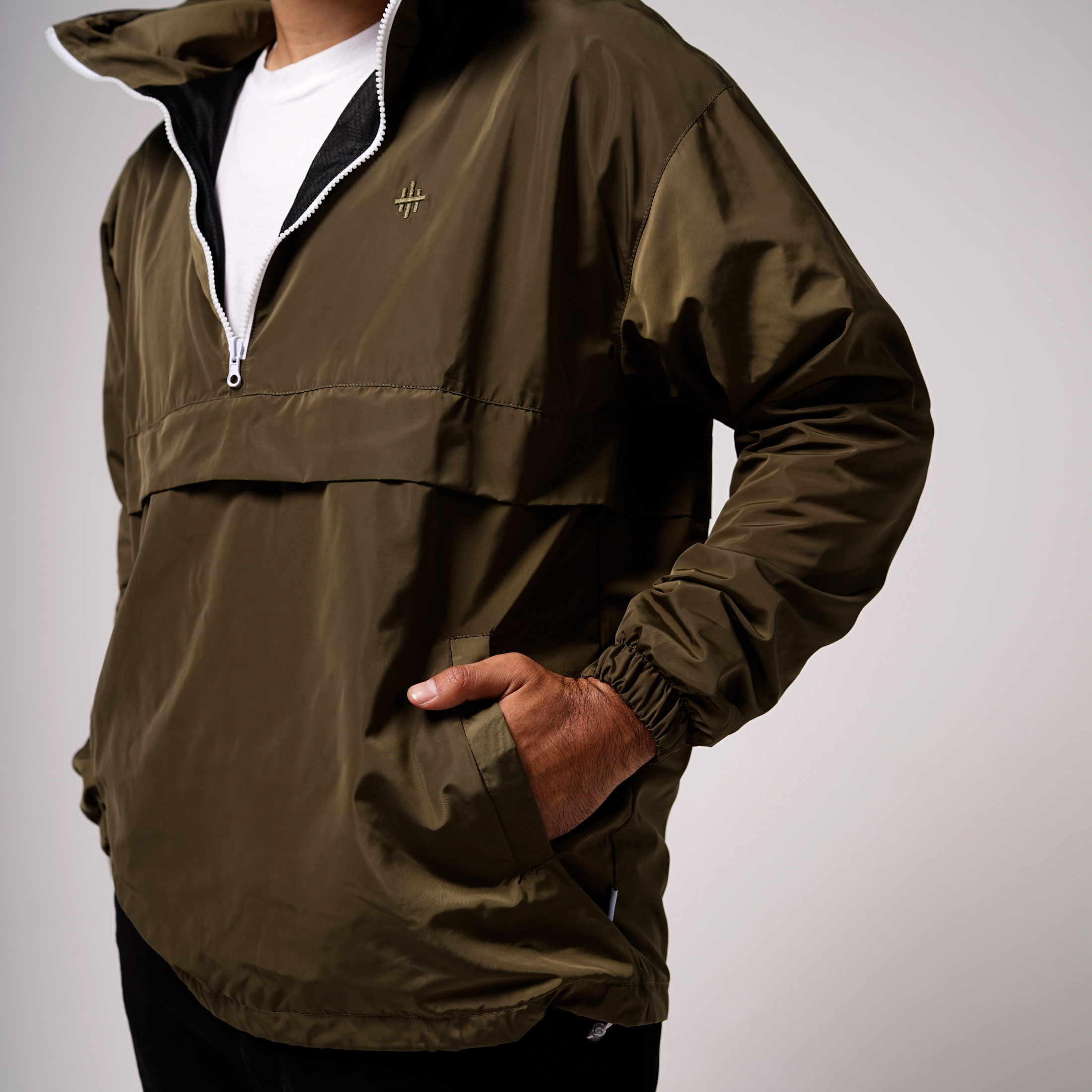 CAGOULE HELSINKI NARA OLIVE - Image 7
