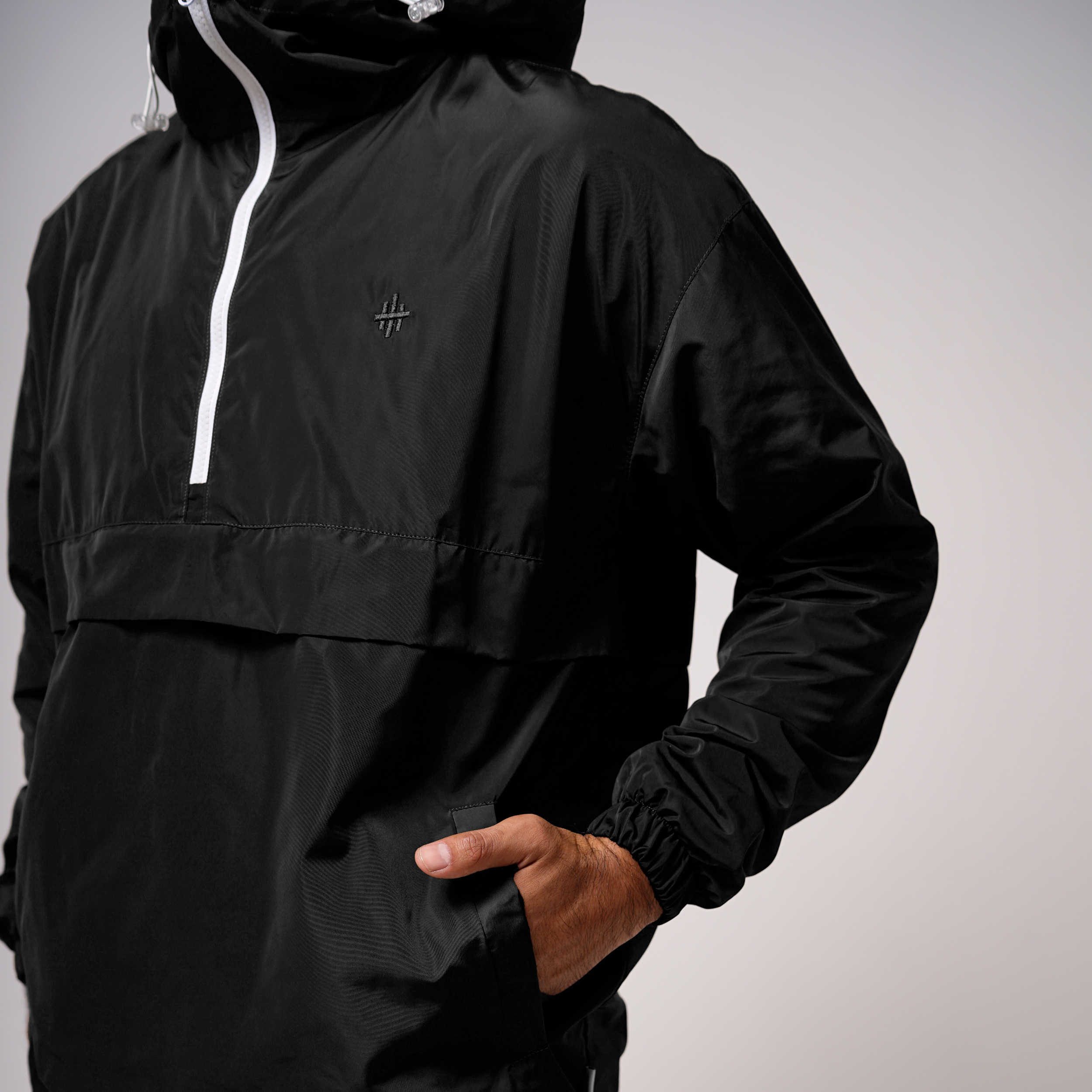 CAGOULE HELSINKI NARA BLACK - Image 7