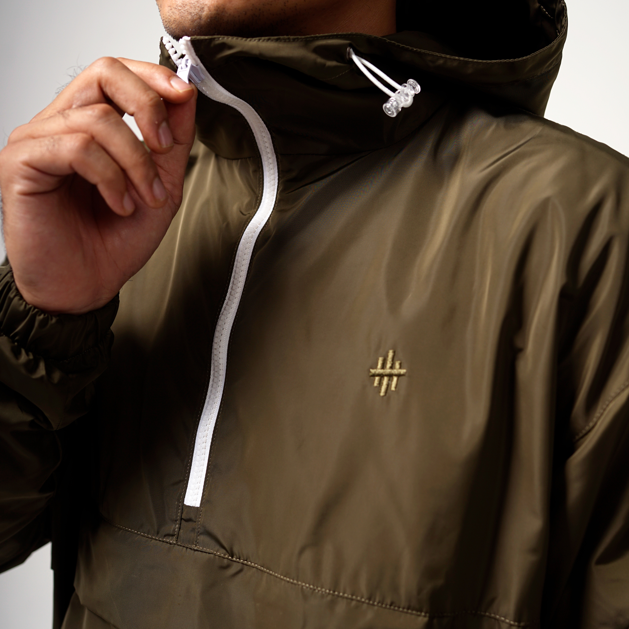 CAGOULE HELSINKI NARA OLIVE - Image 8